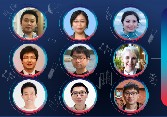 Upper row from left: Dr Chu Hin, Dr Jenny Lee Hiu Ching, Dr Dai Lixin
Middle row from left: Dr Liu Junzhi, Dr Zheng Chaogu, Dr Louise Amy Ashton
Bottom row from left: Dr Huang Zhiyi, Dr Wang Zhongrui, Dr Li Can